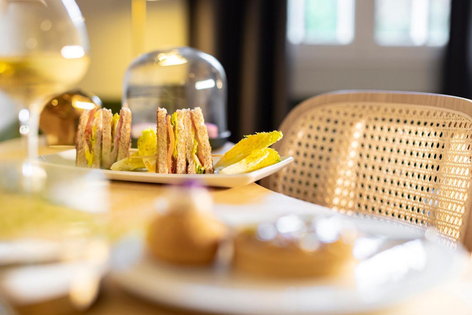 Hostellerie Briqueterie & Spa Champagne Vinay  المظهر الخارجي الصورة A typical breakfast