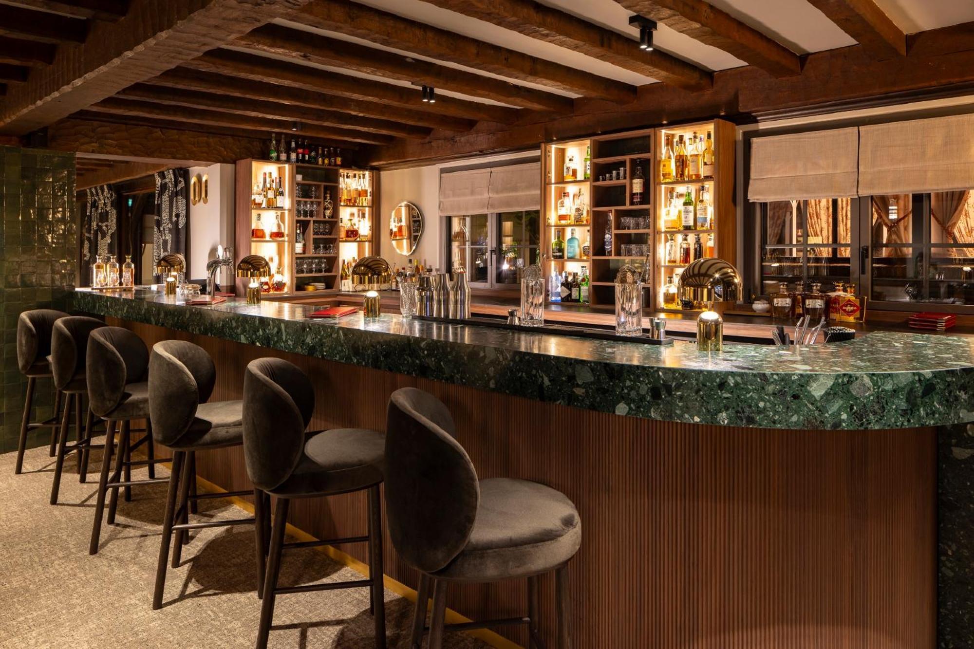 Hostellerie Briqueterie & Spa Champagne Vinay  المظهر الخارجي الصورة The bar at the Mandarin Oriental, Munich