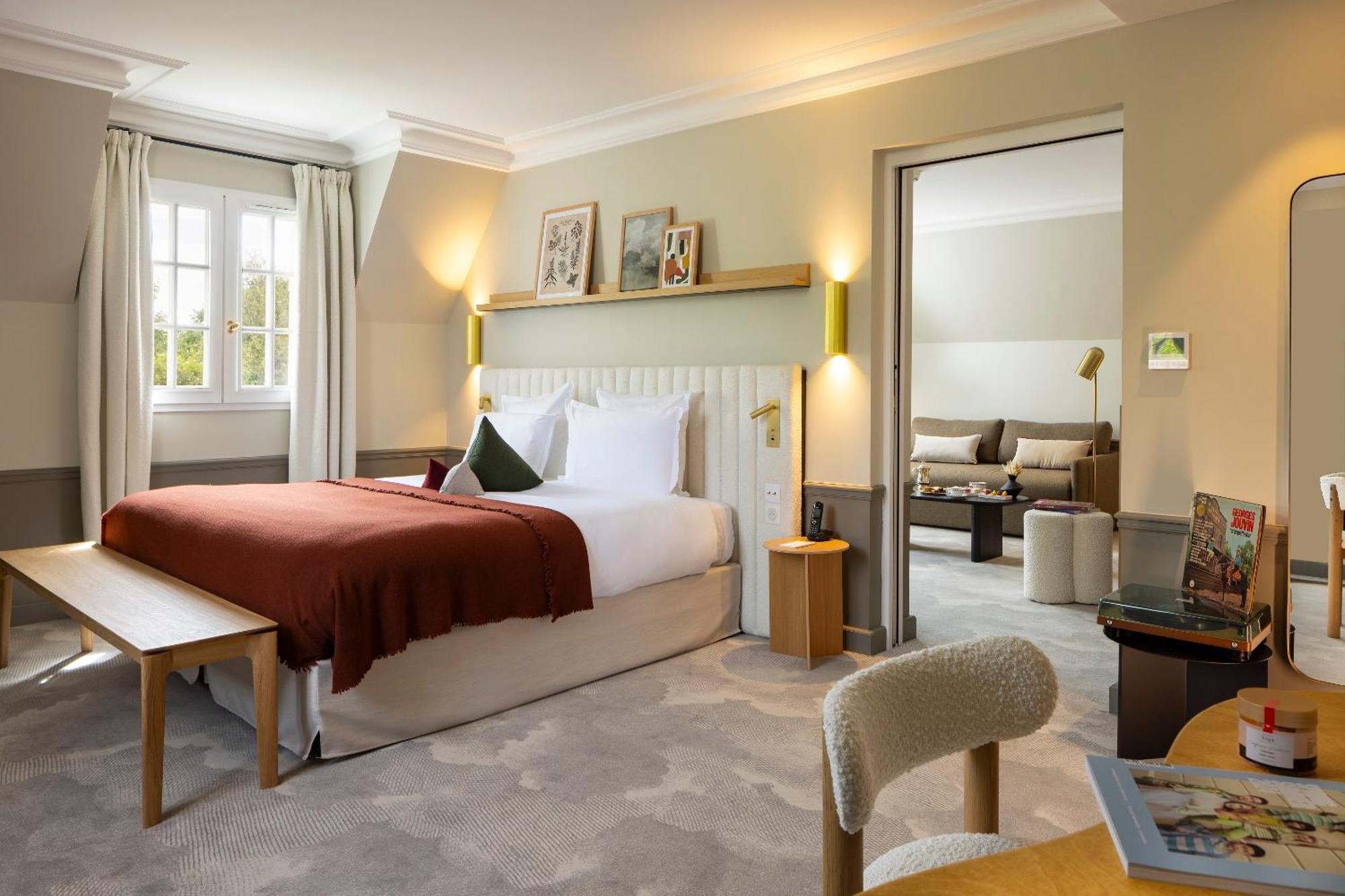 Hostellerie Briqueterie & Spa Champagne Vinay  المظهر الخارجي الصورة A suite at the hotel