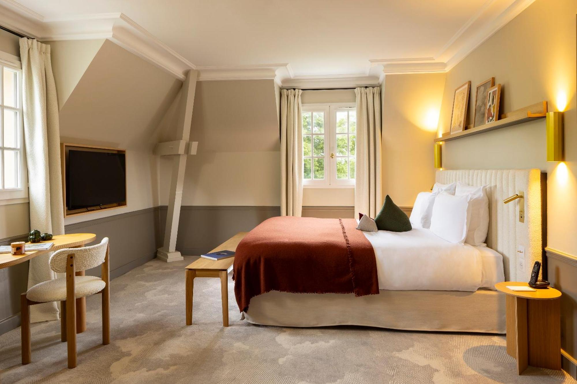 Hostellerie Briqueterie & Spa Champagne Vinay  المظهر الخارجي الصورة A room at the hotel