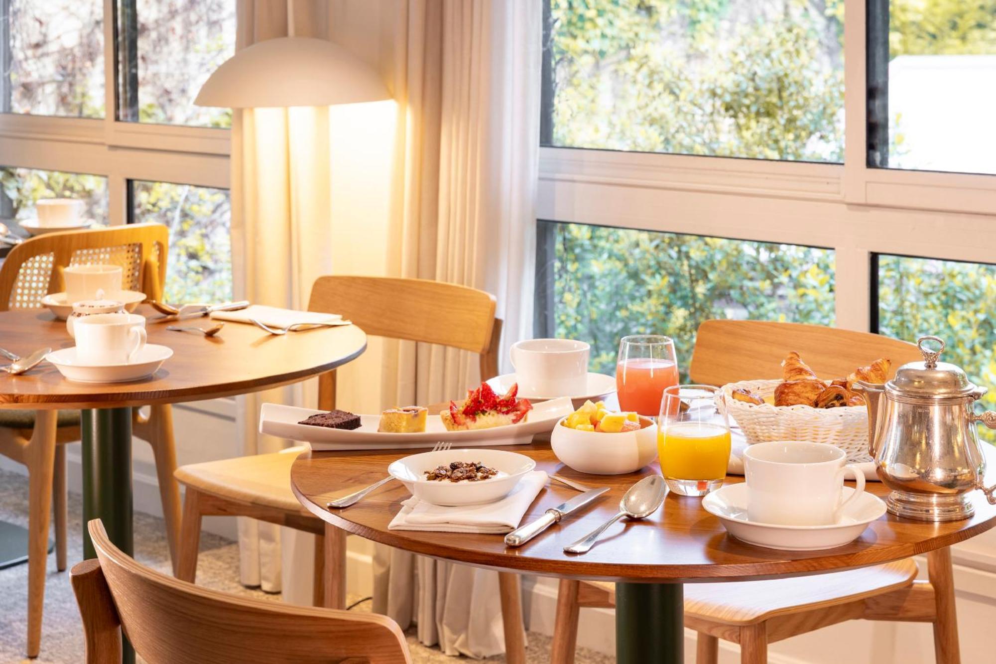 Hostellerie Briqueterie & Spa Champagne Vinay  المظهر الخارجي الصورة Breakfast at the hotel